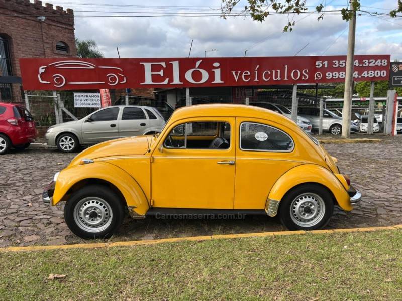 VOLKSWAGEN - FUSCA - 1973/1973 - Amarela - Sob Consulta