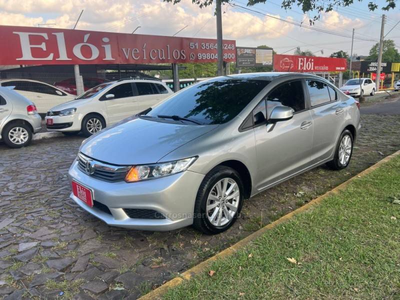 HONDA - CIVIC - 2012/2013 - Prata - R$ 70.900,00