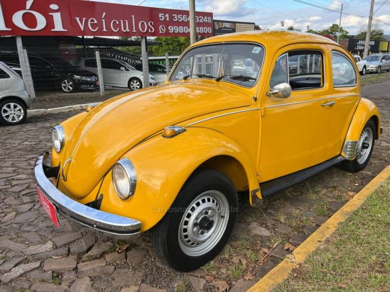 VOLKSWAGEN - FUSCA - 1973/1973 - Amarela - Sob Consulta