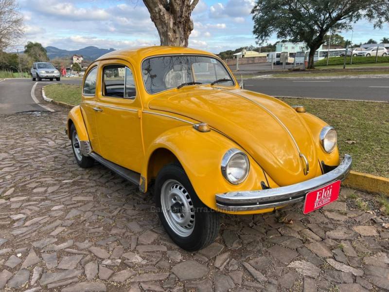 VOLKSWAGEN - FUSCA - 1973/1973 - Amarela - Sob Consulta